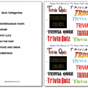 Pub Quiz Pack 1722