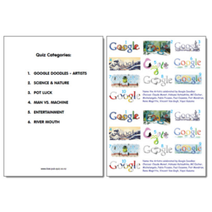 Pub Quiz Pack 1811
