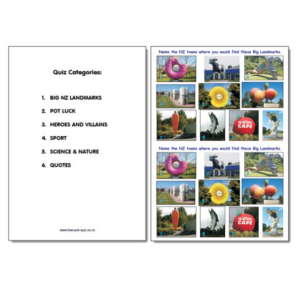 Pub Quiz Pack 1814