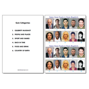 Pub Quiz Pack 1815