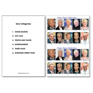 Pub Quiz Pack 1818