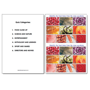 Pub Quiz Pack 1821