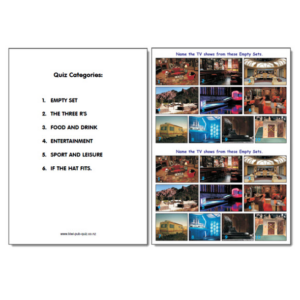 Pub Quiz Pack 1823