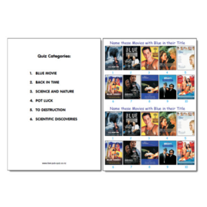 Pub Quiz Pack 1827