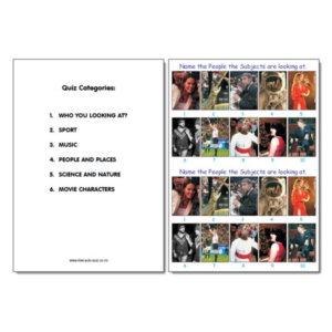 Pub Quiz Pack 1842